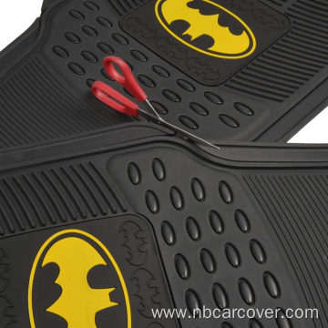 Batman Rubber Car Floor Mats 4 PC Front